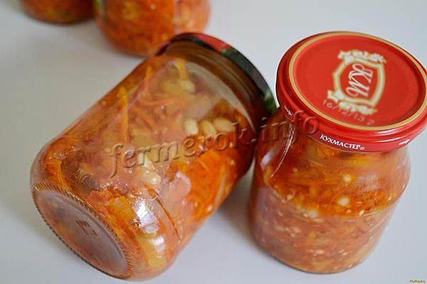 Фото фасоли с овощами