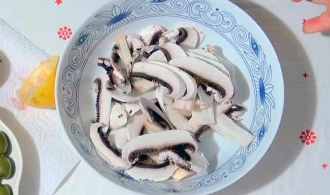 Рецепты вкусных блюд из сырых шампиньонов