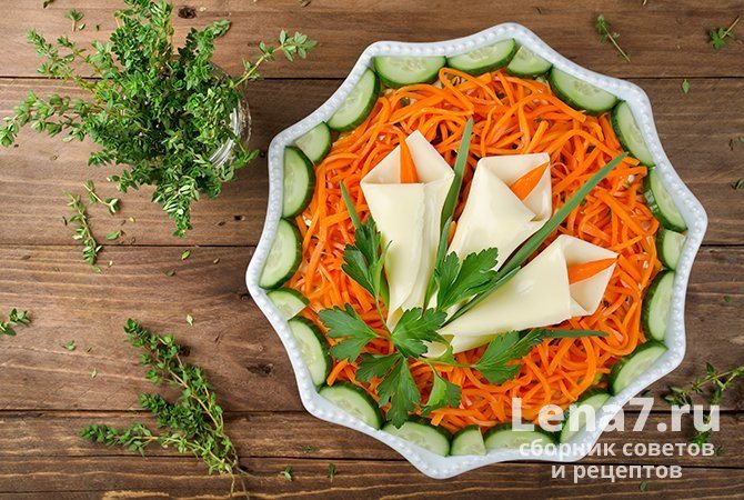 Салат «Мужские слезы» с маринованным луком