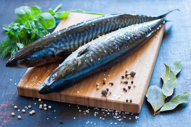 Свежая скумбрия