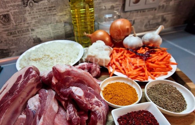 Узбекский плов из говядины – пошаговые рецепты с фото