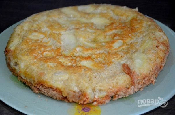 Яблочный пирог в мультиварке "Редмонд" 'Яблочный пирог в мультиварке